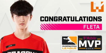 上海龙之队「Fleta」赢得2020赛季T-Mobile《Overwatch》职业电竞联赛MVP！四支队伍晋级职业电竞联赛总决赛四强！