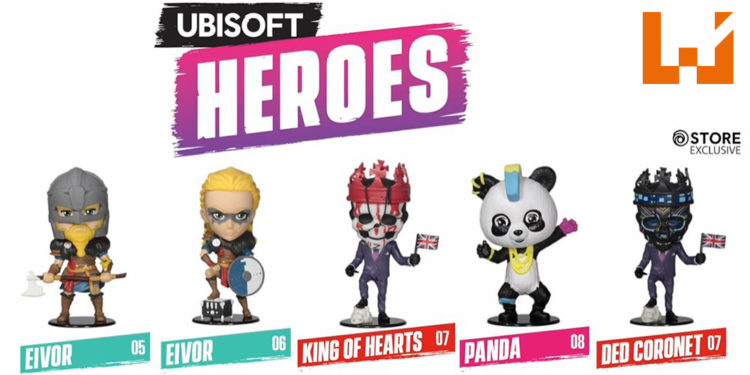 第二弹Ubisoft英雄手办已经开放预售!3位经典角色将会以Q版形式登场!
