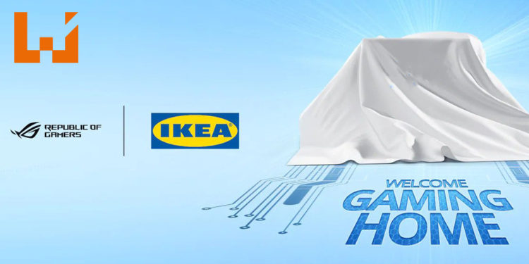 ASUS Republic of Gamers（ROG）和 IKEA 合作！推出各系列的游戏家具！