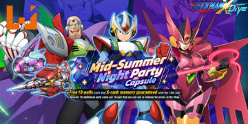 《ROCKMAN X DiVE》BOSS专用「Destructive Laser」登场！烟花的「Pre-Festival Night」开始！