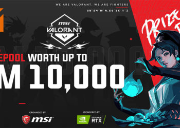 「MSI Valorant Online Tournament」于9月举办！多达RM10,000的奖池待赢取！