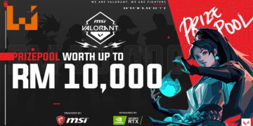 「MSI Valorant Online Tournament」于9月举办！多达RM10,000的奖池待赢取！