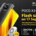 POCO X3 NFC Lazada限时促销!POCO X3 NFC有折扣!首100位顾客可获得BlackShark Fun Cooler!