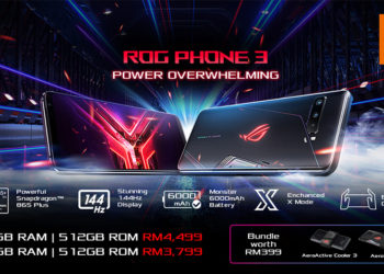 ROG Phone 3 Strix 售价从RM2999起！ROG Phone 3售价则从RM3799起！配置超高！适合玩各种手机游戏！