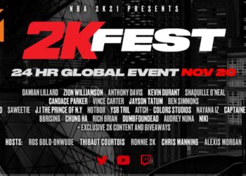 2K Sports举办24小时直播活动「2K Fest」！11月20日与玩家共欢庆！