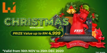 MSI Malaysia举办「Christmas with Lucky」创意设计比赛！冠军将获得价值RM4999的Modern 14笔电！