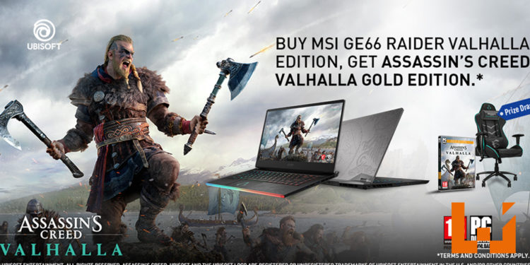 MSI x Ubisoft联动正式引进马来西亚!带来畅玩《Assassin’s Creed Valhalla》的高性能GE66 Raider Valhalla Edition以及独家游戏优化!
