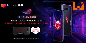 ROG Phone 3正有年底以及11.11促销！免费附送价值RM199的手机壳！