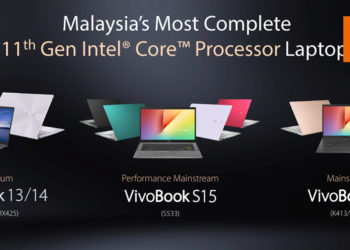 ASUS Malaysia推出多款11th Gen Intel Core处理器笔电！满足多元化的需求！
