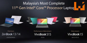 ASUS Malaysia推出多款11th Gen Intel Core处理器笔电！满足多元化的需求！