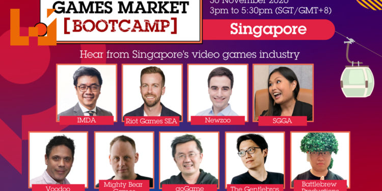 gamescom asia Games Market Bootcamp将会以混合模式在新加坡举行!11月30日实体会场举办以及线上同步直播!
