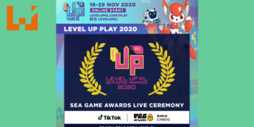 LEVEL UP KL 2020 为 SEA Game Awards 与ASTRO eGG Network 和TikTok进行合作！在数码平台上直播颁奖典礼！