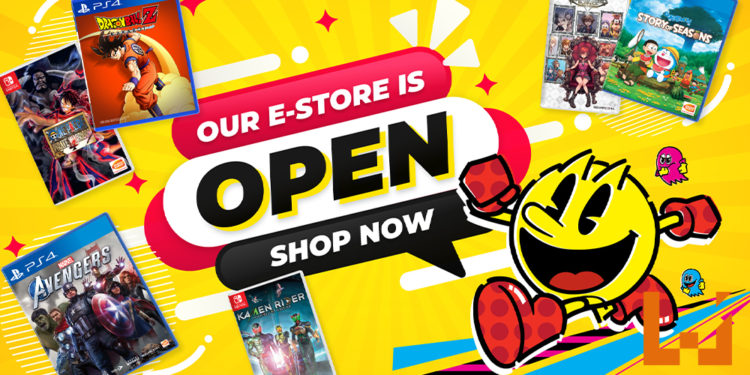 BANDAI NAMCO Entertainment Asia开设官方网店!12月23日 – 25日店内游戏折扣高达50%!