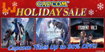 多款CAPCOM游戏大作正特价中！趁这个假期玩家快来入手游戏吧！