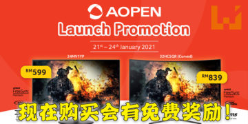 Acer 廉价电竞屏幕到达大马市场！现在购买还有免费奖励！