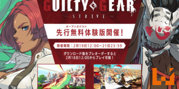 《Guilty Gear -Strive-》于2月19日在PS4和PS5平台公开测试！13个角色让玩家使用！