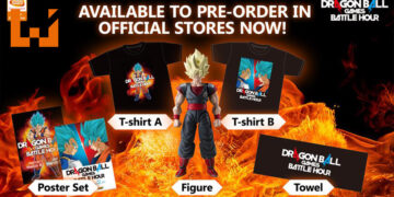 「Dragon Ball Games Battle Hour」活动限定周边开放预购！手办以及T恤让玩家选择！