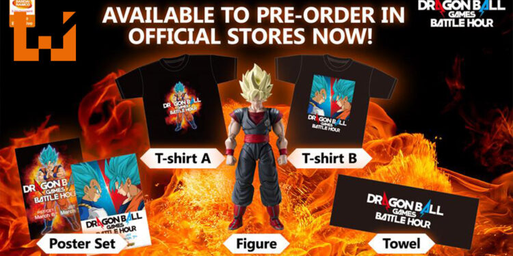 「Dragon Ball Games Battle Hour」活动限定周边开放预购！手办以及T恤让玩家选择！