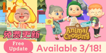 《Animal Crossing: New Horizons》将于3月18日推出免费更新！游戏推出一周年啦！
