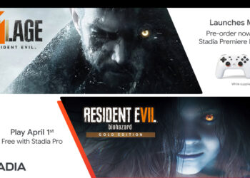 购买Stadia平台上的《Resident Evil Village》可获得免费硬件！4月1日可免费领取《Resident Evil 7 Gold Edition》！