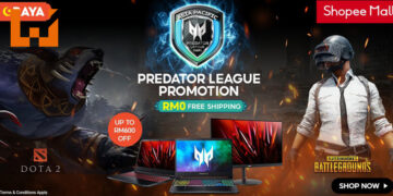 Asia Pacific Predator League 2020/2021正式开打！Acer Malaysia在比赛期间举办促销活动！
