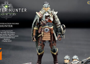 Kitzconcept推出《Monster Hunter World》猎人可动手办！现起开放预购，当前优惠价为51美金！