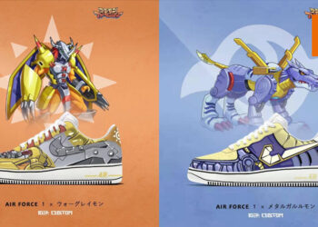 来自大马ZeroDegree开放「Nike x Digimon Air Force 1」球鞋让玩家预购！超过10种Digimon让玩家选择！