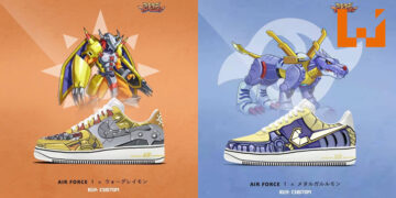 来自大马ZeroDegree开放「Nike x Digimon Air Force 1」球鞋让玩家预购！超过10种Digimon让玩家选择！