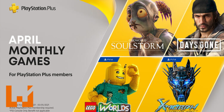 2021年4月PS Plus免费游戏正式公布！限时送出新游戏《Oddworld: Soulstorm》！