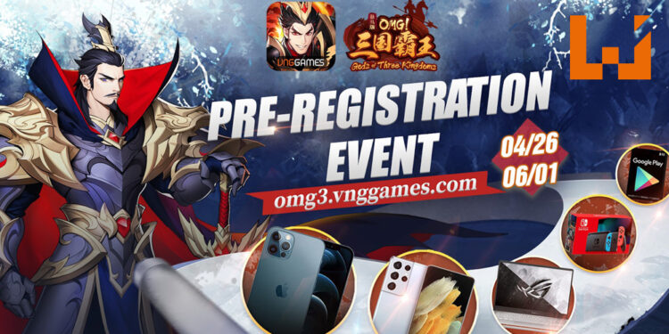 《OMG！三国霸王》将于6月2日正式上线！预注册将会获得丰富的奖励！