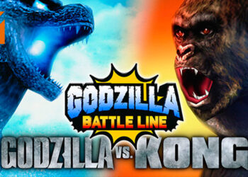 《Godzilla Battle Line》与《Godzilla vs. Kong》展开联动！金刚将加入战场！