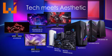 MSI TECH MEETS AESTHETIC 2021线上直播释出了多种产品！体现科技与美感的完美融合！