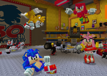 《Minecraft》推出《Sonic》30周年DLC！在方块世界和Sonic一起飚速！