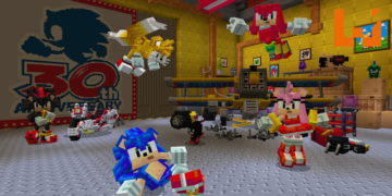 《Minecraft》推出《Sonic》30周年DLC！在方块世界和Sonic一起飚速！