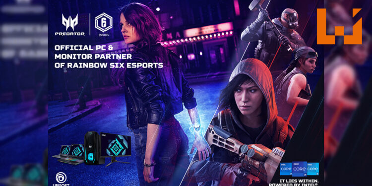 Ubisoft和Acer继续携手合作！推出《Tom Clancy’s Rainbow Six》全球电竞赛事！
