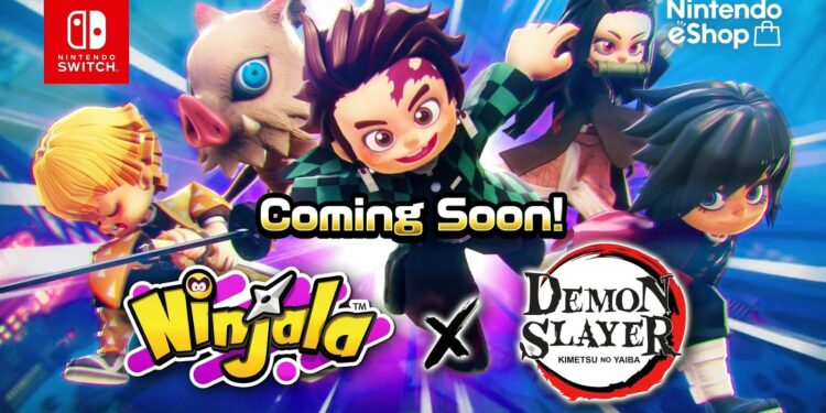 《Ninjala》与《鬼灭之刃》联动!「炭治郎」「祢豆子」等将于7月登场!