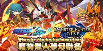 《ROCKMAN X DiVE》与《Monster Hunter Rise》联动正式开跑！「ViA」与「RiCO」正式加入狩猎！
