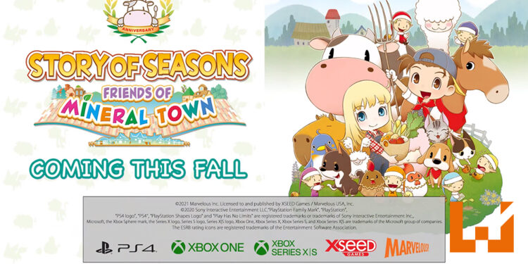 《牧场物语：重聚矿石镇》将登陆Xbox One以及PS4平台！预计今年秋季发售！