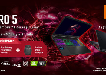 第11代处理器的Acer Nitro 5笔电正式上市！配合7.7年中促销Acer产品折扣高达50%！