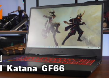 Wanuxi评测MSI Katana GF66！价格实惠造型低调简约的入门级电竞笔电！