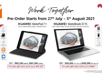 华为正式公布MatePad 11平板以及MateBook 系列笔电！平板电脑售价RM1,999起！