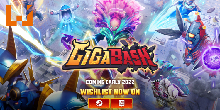 【Gamescom 2021】马来西亚独立游戏《Gigabash》将在2022年推出！超人怪兽同场4人大乱斗！