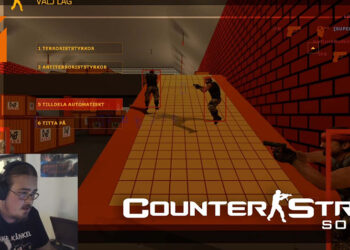 直播被发现开外挂玩《Counter-Strike: Source》！尝试解释后，不吭一声直接删除频道！