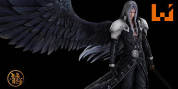 龙工作室推出片翼的天使「Sephiroth」1/4 雕像！售价RM2,800还是被抢购一空！