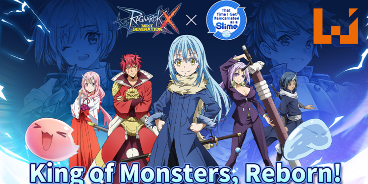 《Ragnarok X: Next Generation》联动《关于我转生变成史莱姆这档事》今日上线！萌王勇闯卢恩米德加尔特大陆！