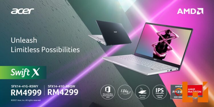 大马Acer正式公布使用全新AMD处理器的桌电与笔电！售价从RM4,299起！