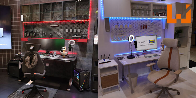 【TGS 2021】IKEA x ROG电竞家具首度在现场展示!将会在今年全球上市!