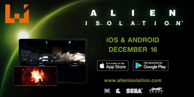 《Alien: Isolation》将会登陆手机平台！12月16日包含所有DLC一起发售！