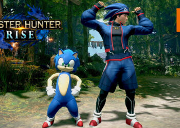 《Monster Hunter Rise》与《Sonic》展开联动！「索尼克」将在游戏中旋转起来！