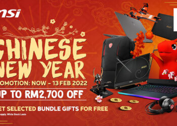 MSI农历新年大促销!2月13日之前购买即可享有多达RM2,700的折扣!